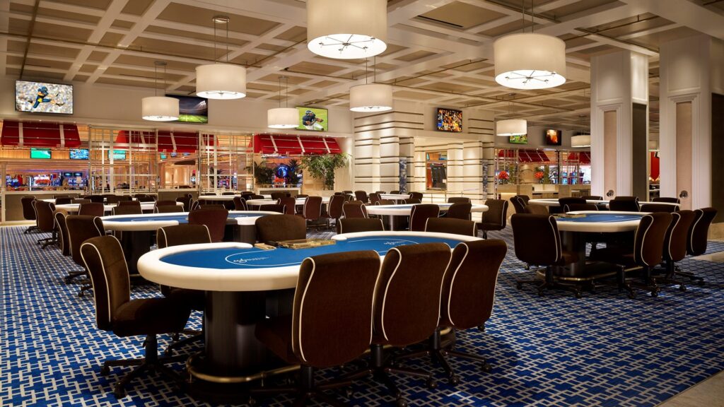 The Wynn Las Vegas Poker Room 2022 WYNN poker room