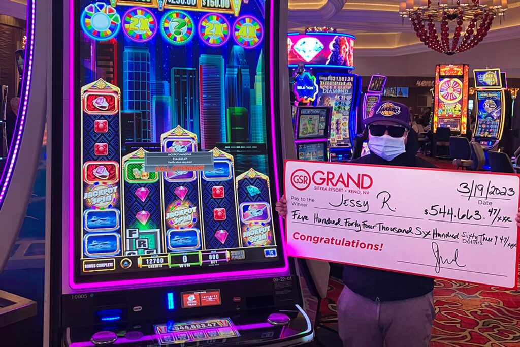 $544,663 Wheel of Fortune High Roller jackpot hits at Grand Sierra Resort in Reno
