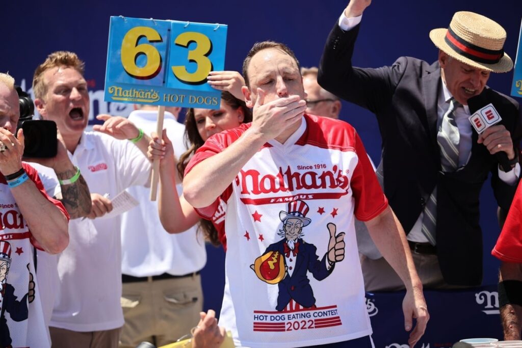 Joey Chestnut Nearly a Sure Thing for Hot Dog Eating Contest