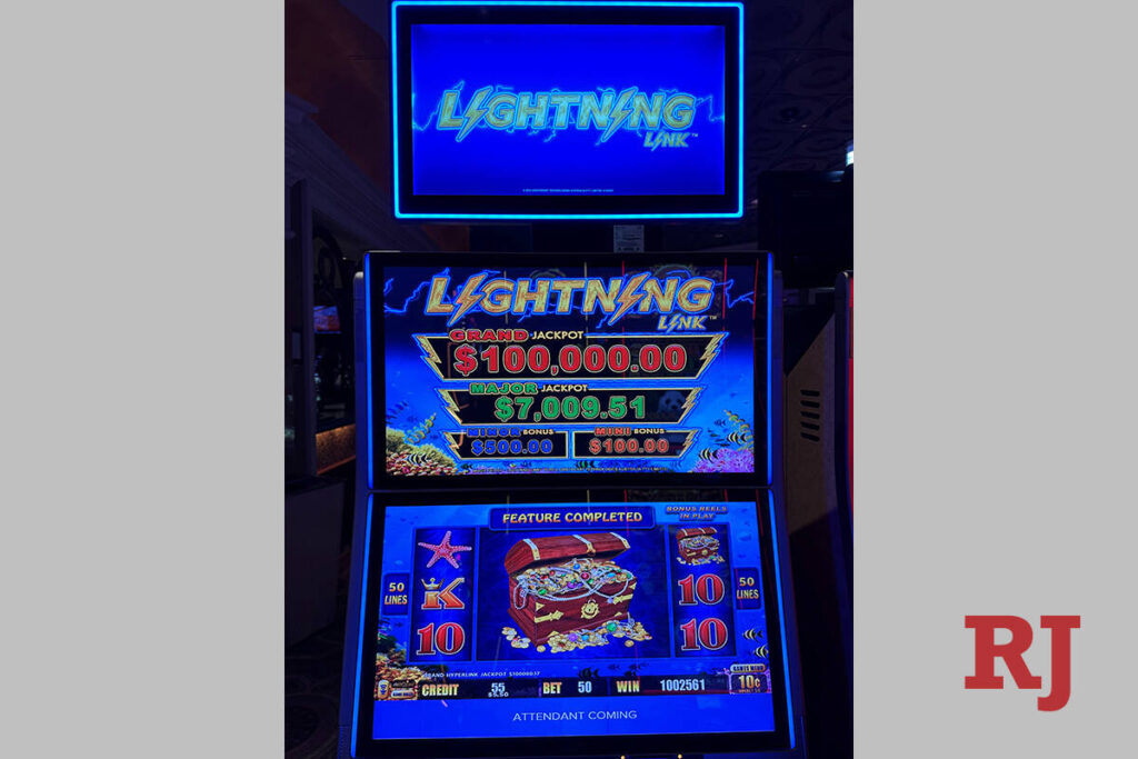 Caesars slots coughs up $100K jackpot | Casinos & Gaming