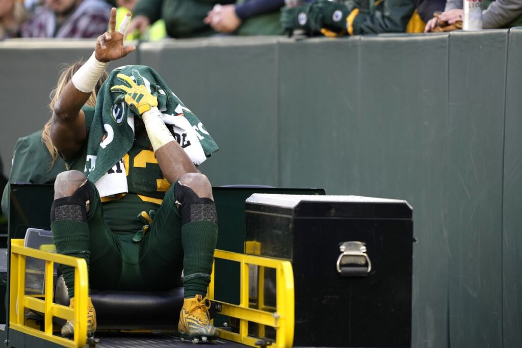 Packers RB Aaron Jones (Knee Injury) to Miss Thanksgiving- Casino.org